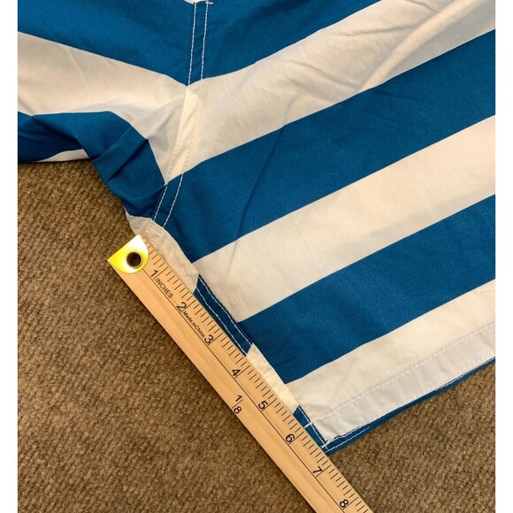 Old Navy Board Shorts Mens 3XL Navy Stripe Swim Trunks Surf Unlined Beach - Picture 7 of 7